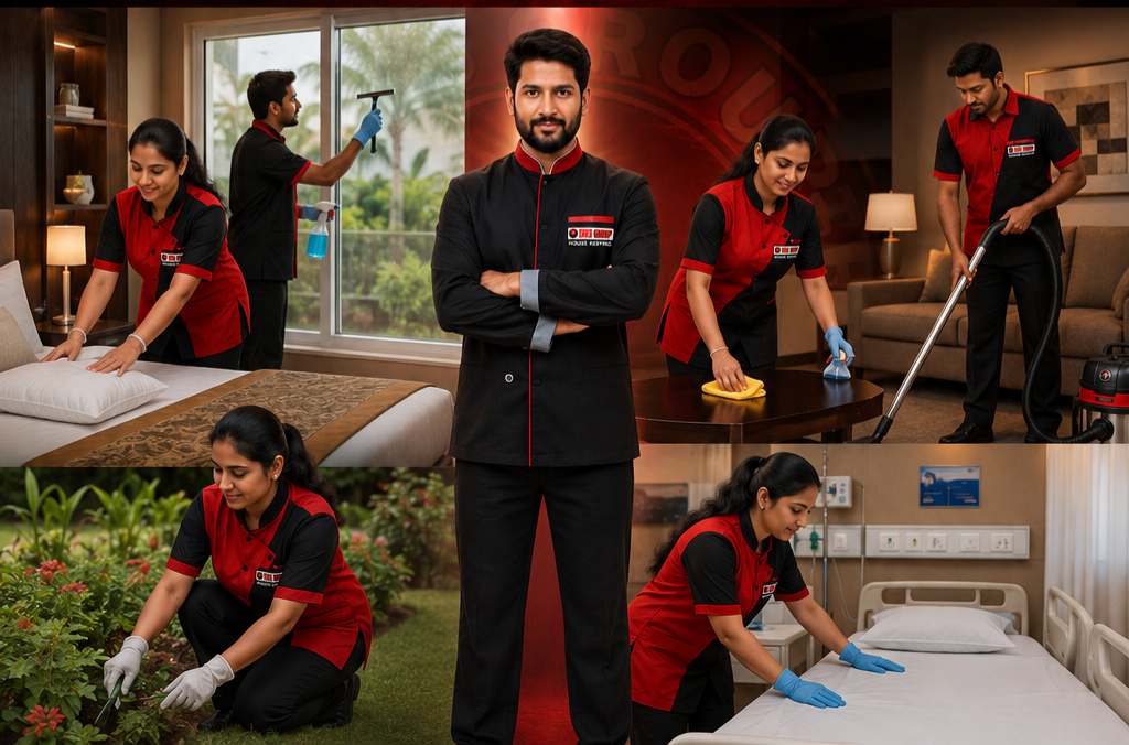 SRIS Group vacuum cleaning team