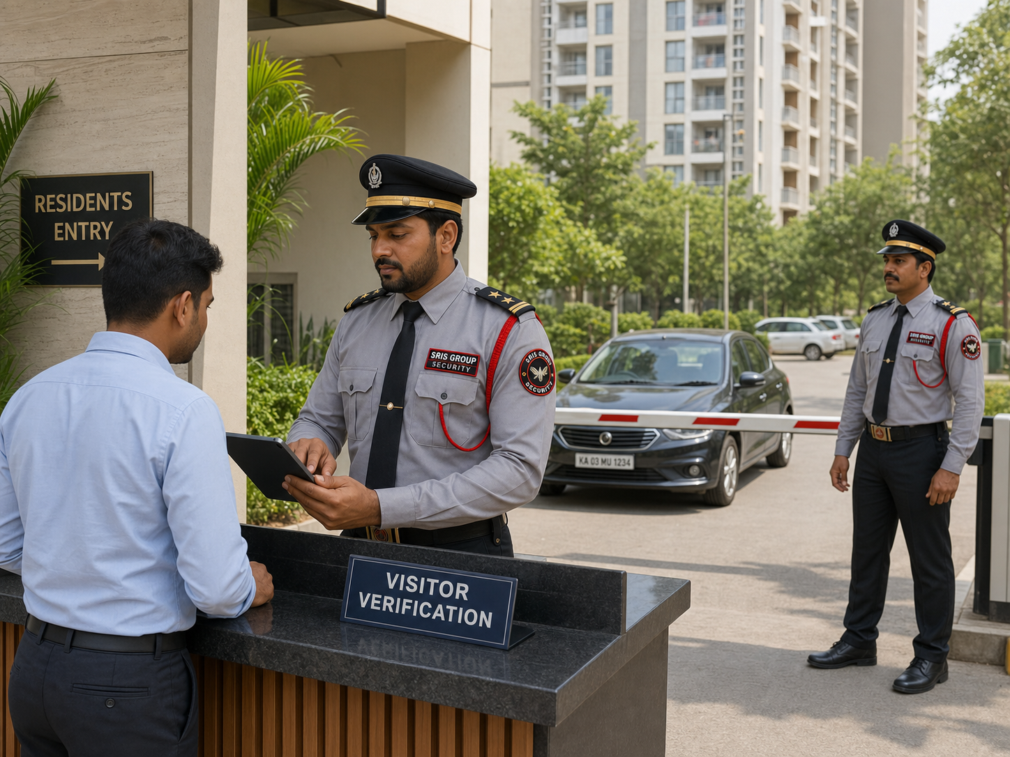 Apartment Security service by SRIS Group